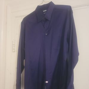 Murano Long Sleeve  L Purple Dress Shirt
